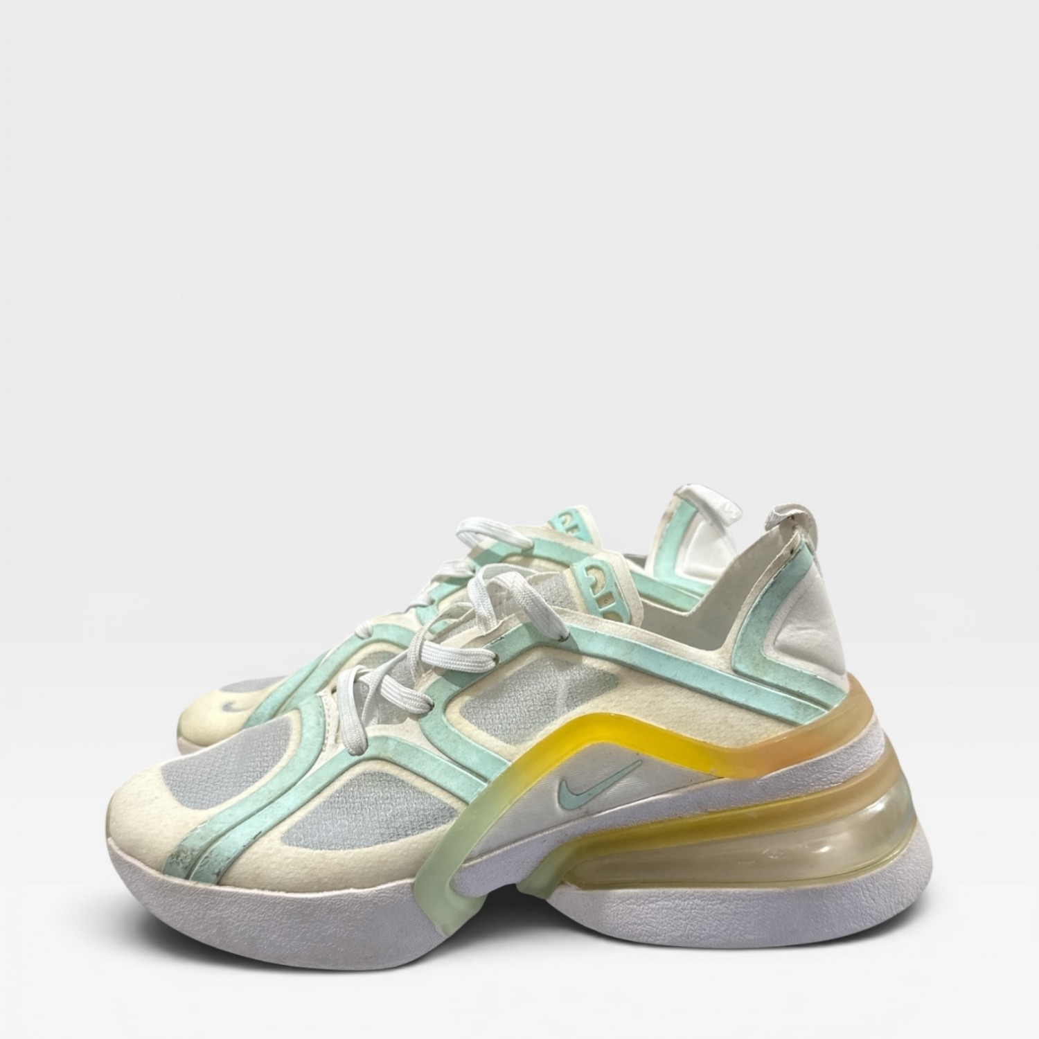 Nike Air Max 270 White Mint Green Grey / Pre-Owned